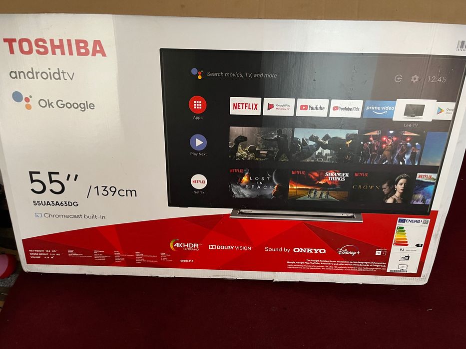 Toshiba 55” 4K HDR ULTRA HD