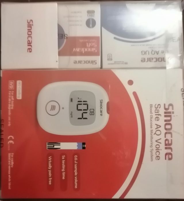 Комплект за кръвна захар Sinocare