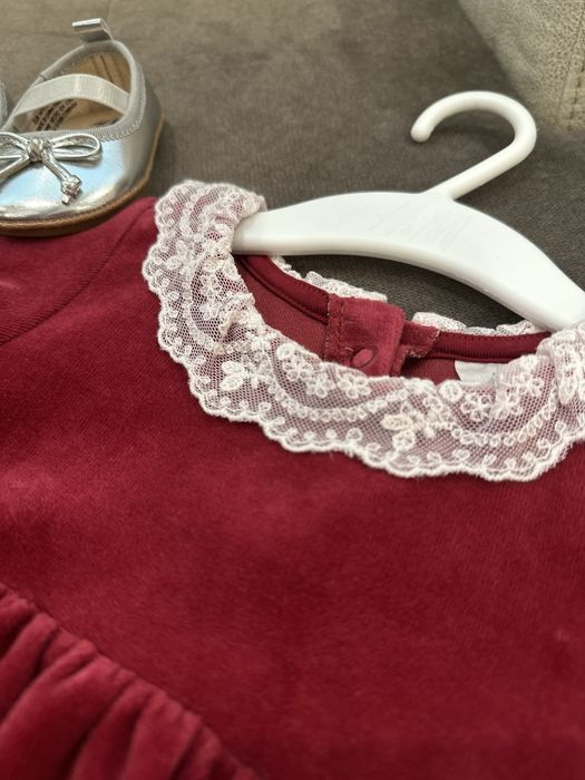 Рокля H&M 74 рр 6-9м