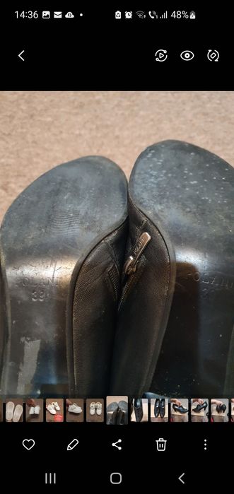 Pantofi piele dama marimea 39