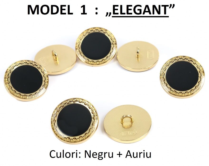 NASTURI METALICI ELEGANTI (cu picior) pentru sacou barbatesc