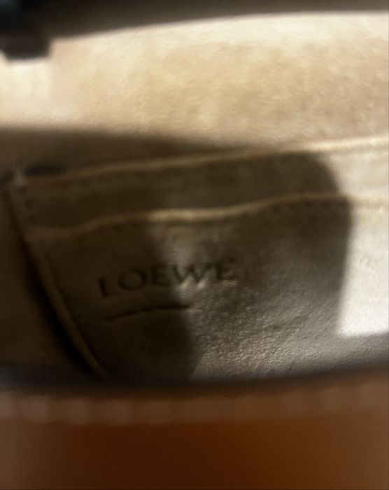 Loewe чанта, естествена кожа