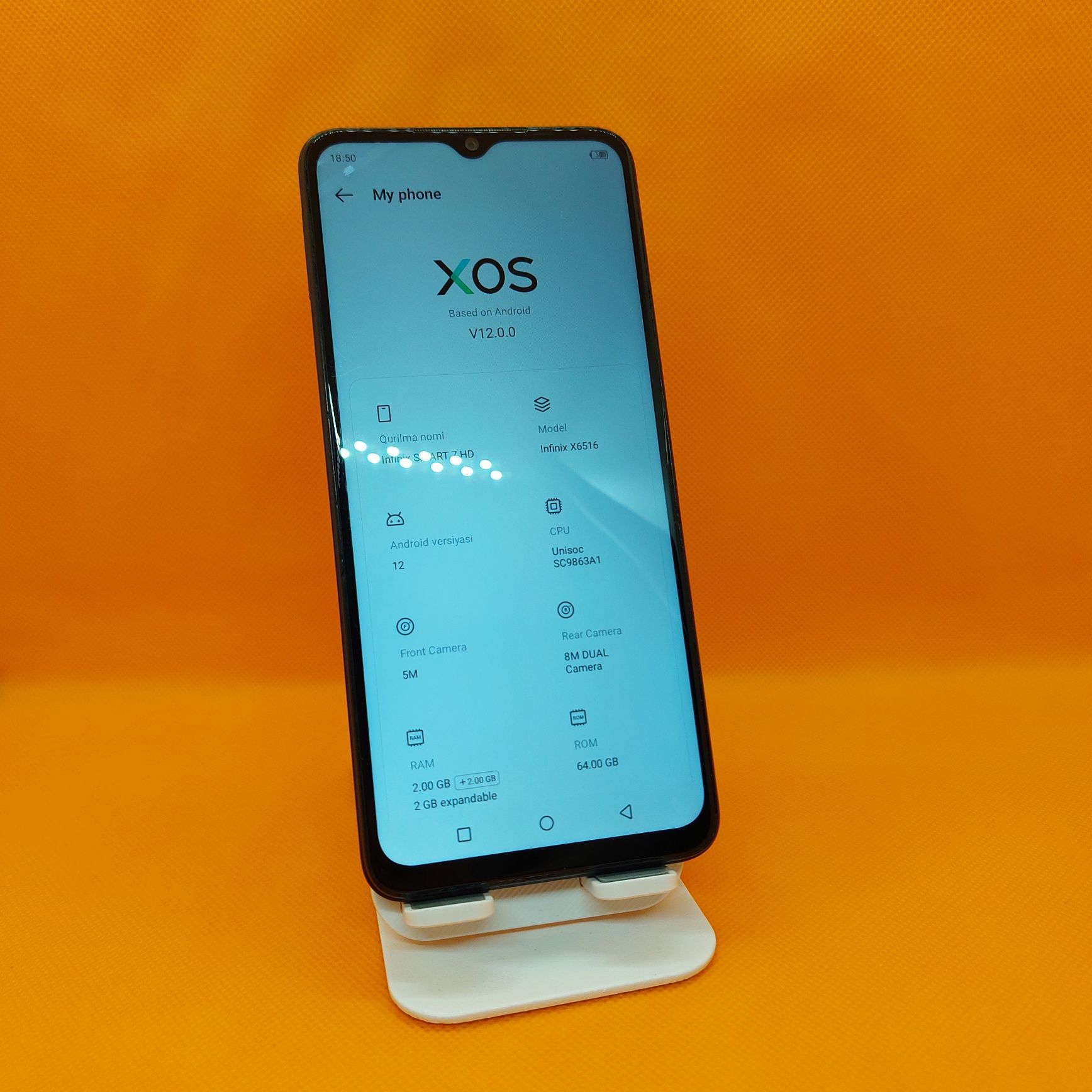 Infinix smart 7 HD srochna sotiladi