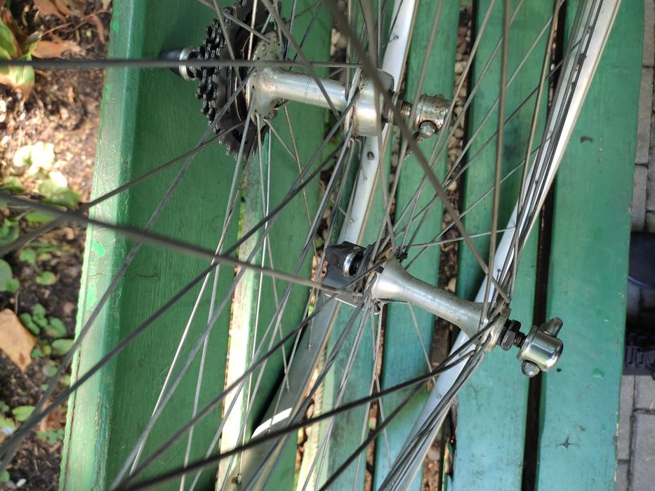 Roți bicicletă cursieră vintage