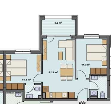 Продава се Тристаен апартамент в Бургас, Център - 74 кв.м за 1526 €/кв.м - Снимка #2