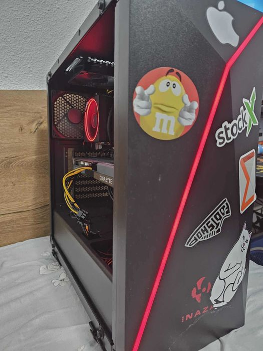 PC GAMING Ryzen 5600x, RX 6600XT Gigabyte, 16gb ram, cs 2 - 300-400fps