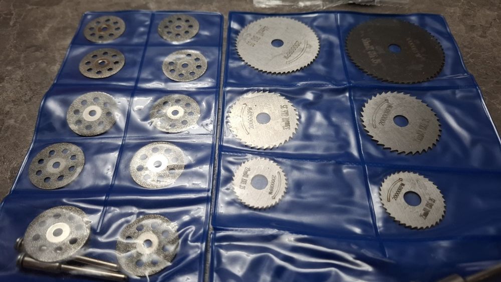 Комплект мини дискове за рязане за дремел или винтоверт