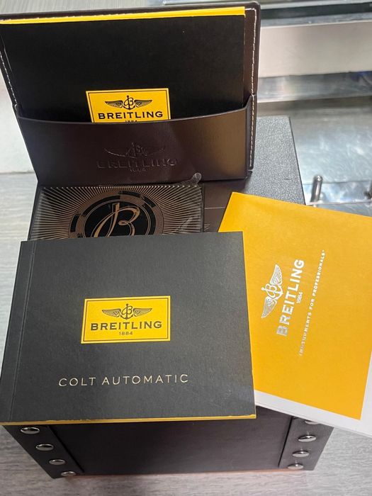 Breitling Colt acte curie card ca NOU - full box ! P