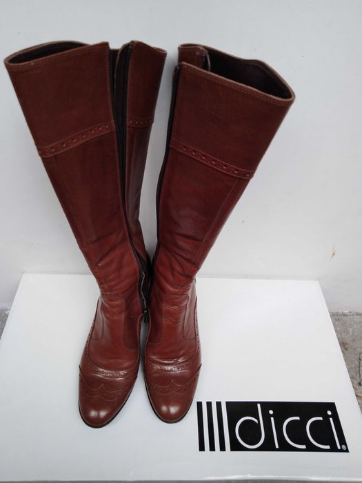 Дамски ботуши ест. кожа