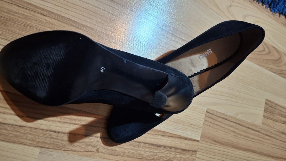 Pantofi dama 40 piele întoarsă