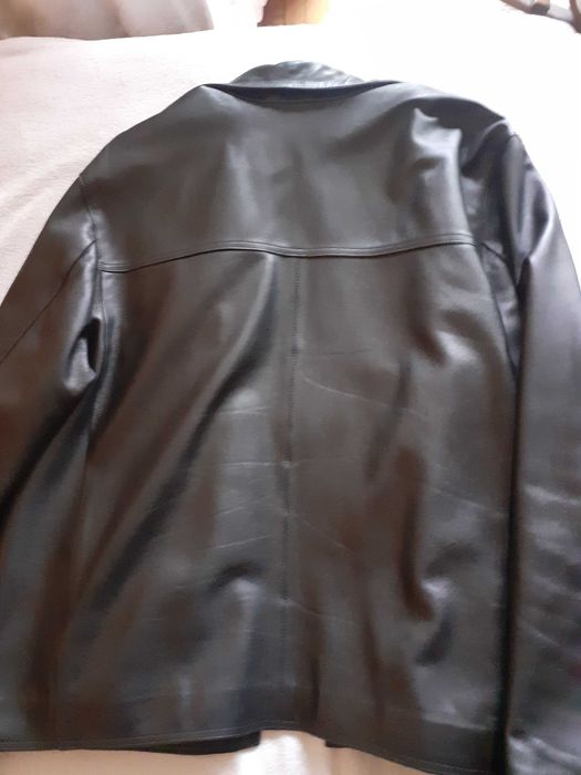 мъжко кожено яке LAGERFELD Original. Size L 100% Leather