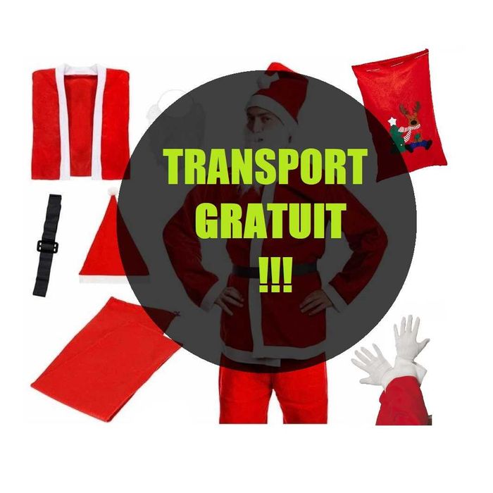 Costum Moș Crăciun Complet: Magia Sărbătorilor în 7 Piese!