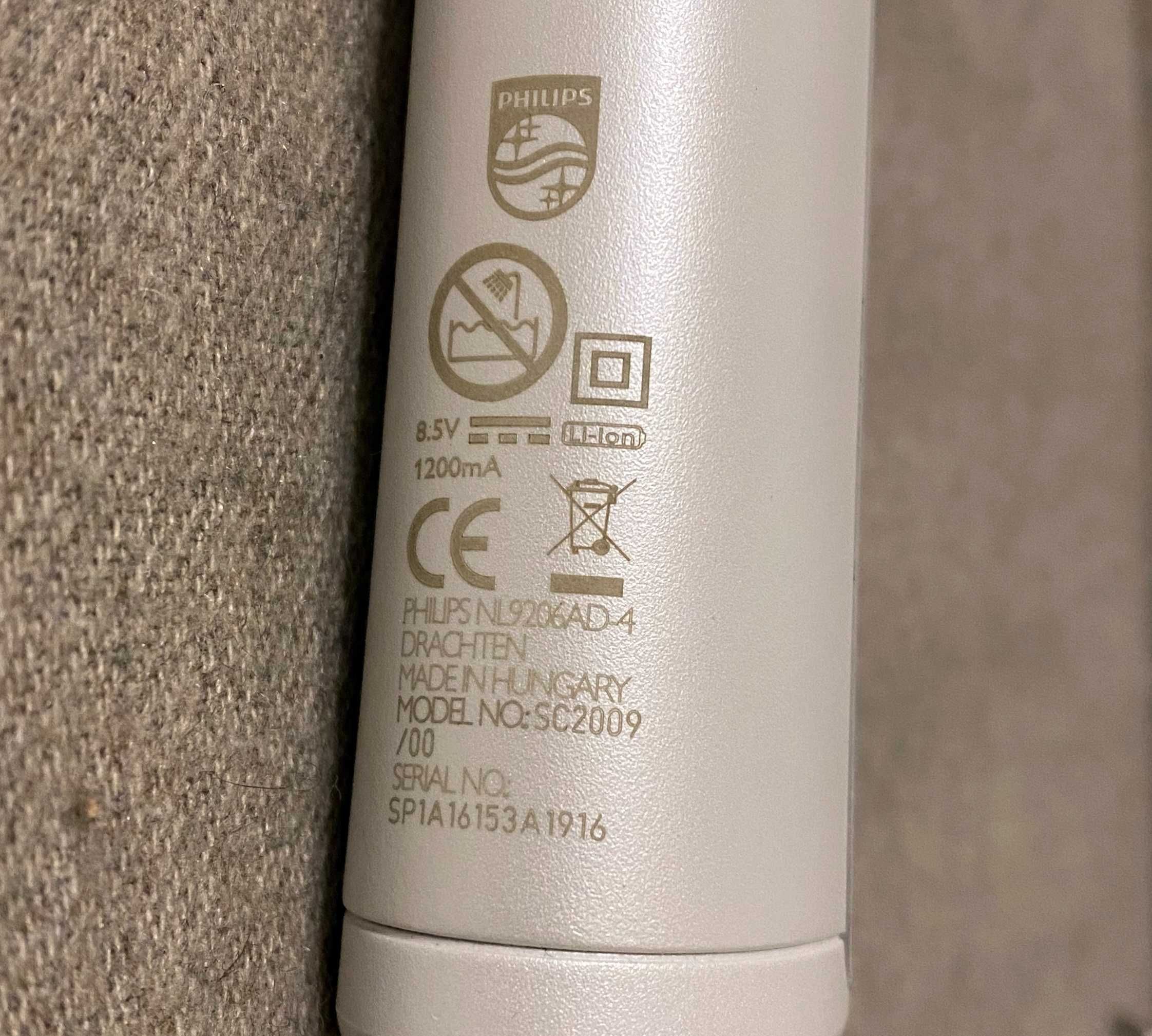 Epilator Philips Lumea IPL SC2009/00 250.000 impulsuri Acumulator Alb