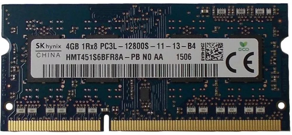 Memorie RAM laptop DDR3 PC3L low voltage 4GB HYNIX 12800(1600) 100%OK