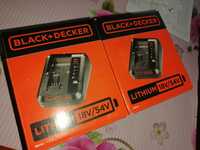 Incarcator Black&Decker pe sanie 18/54V cu 2 Baterii 18V
