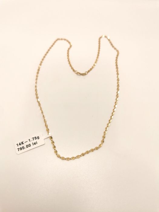 Bijuteria Royal lant din aur 14k 1.73 gr