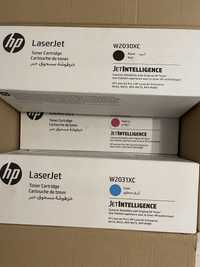 Cartușe goale de la imprimanta HP Laser Jet