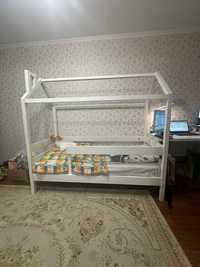 Кровать-Домик с матрасом 180 х 80 см,