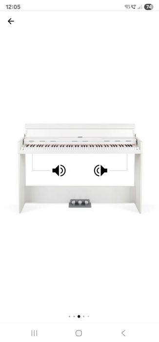 Pian digital FunKey DP-1088 WM alb