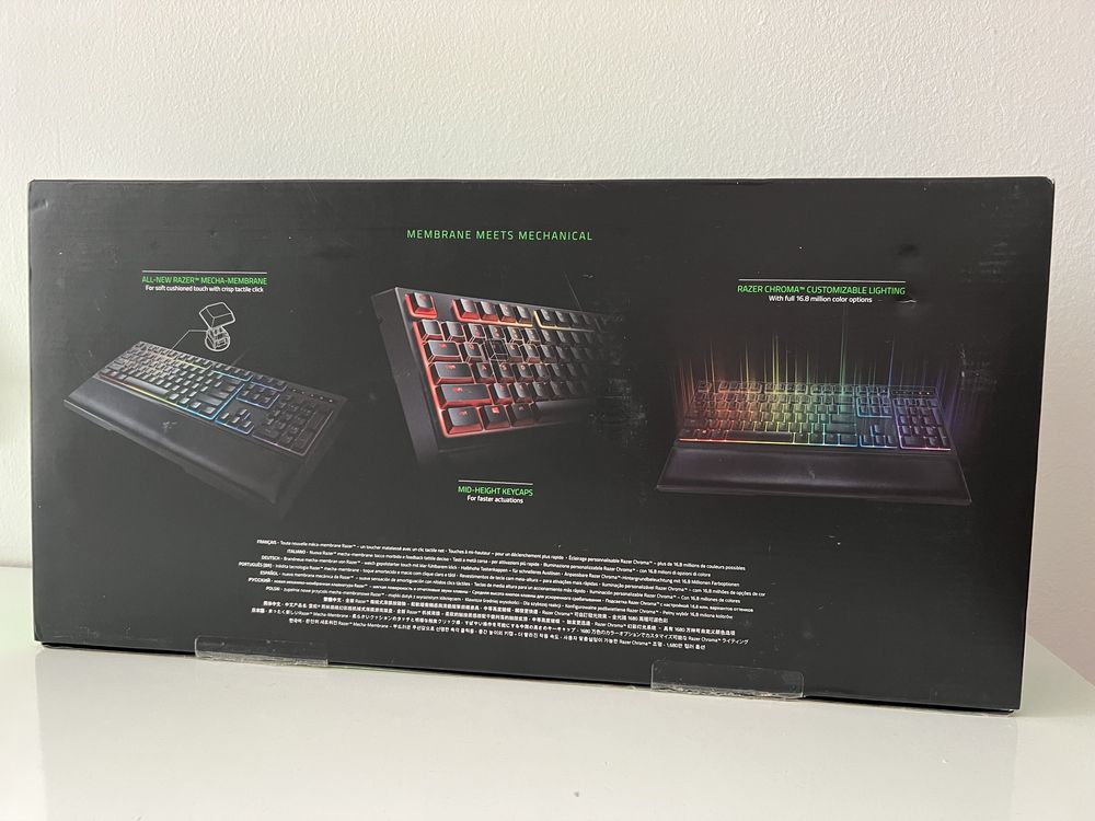 Tastatura gaming Razer Ornata Chroma, iluminare RGB