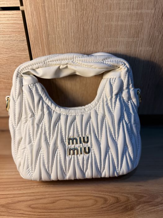 Miu Miu genti alb