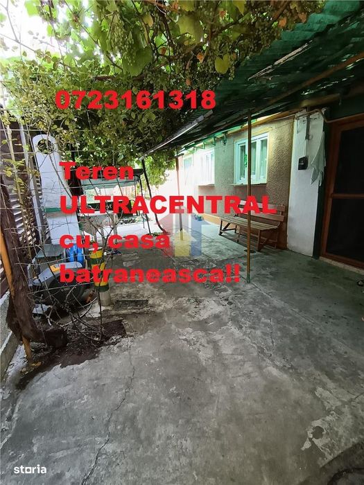 Teren cu casa demolabila, Ultracentral!