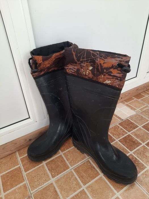 Сапоги резиновые для охоты и рыбалки