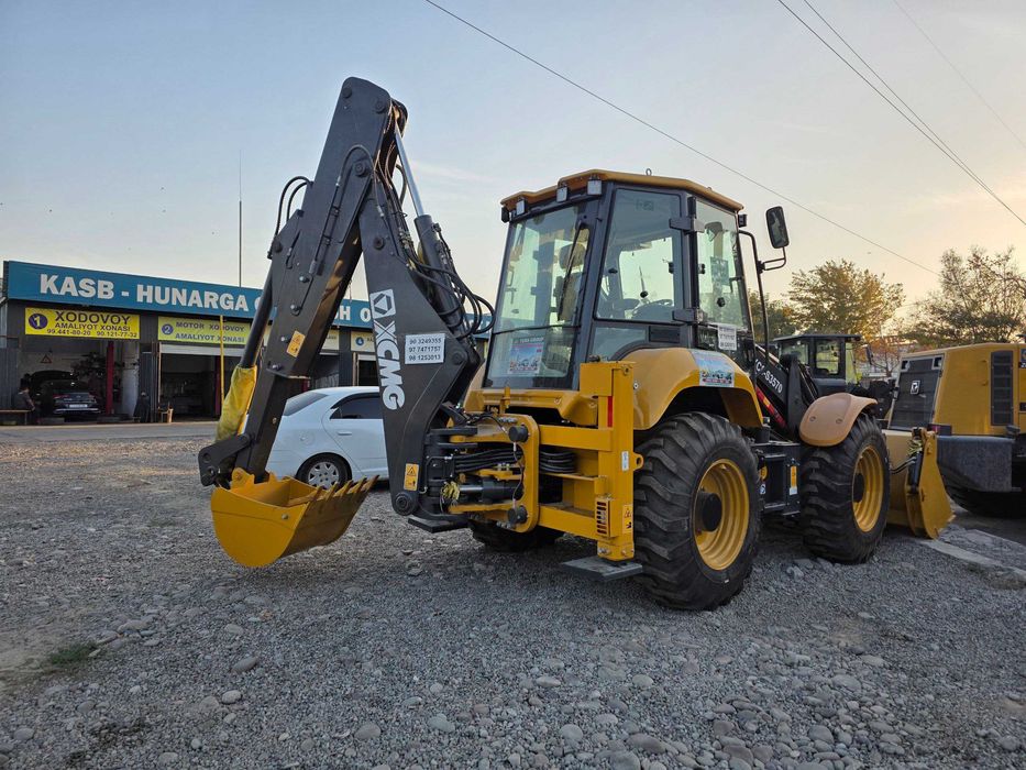 Экскаватор Погрузчик XCMG XC8-S3570 / Махсустехникалар лизинга.