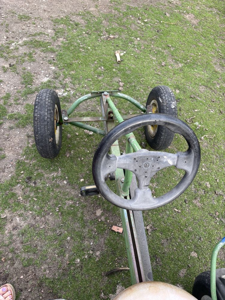 Cart (Kart) cu pedale pentru copii/adulți