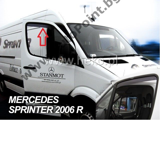 Ветробрани HEKO Mercedes Sprinter W906 VW Crafter от 2006 2 броя малъ