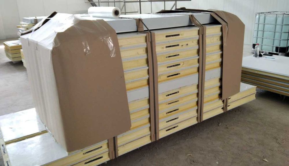 Sendvich panellar PPU, PIR, mineral plita