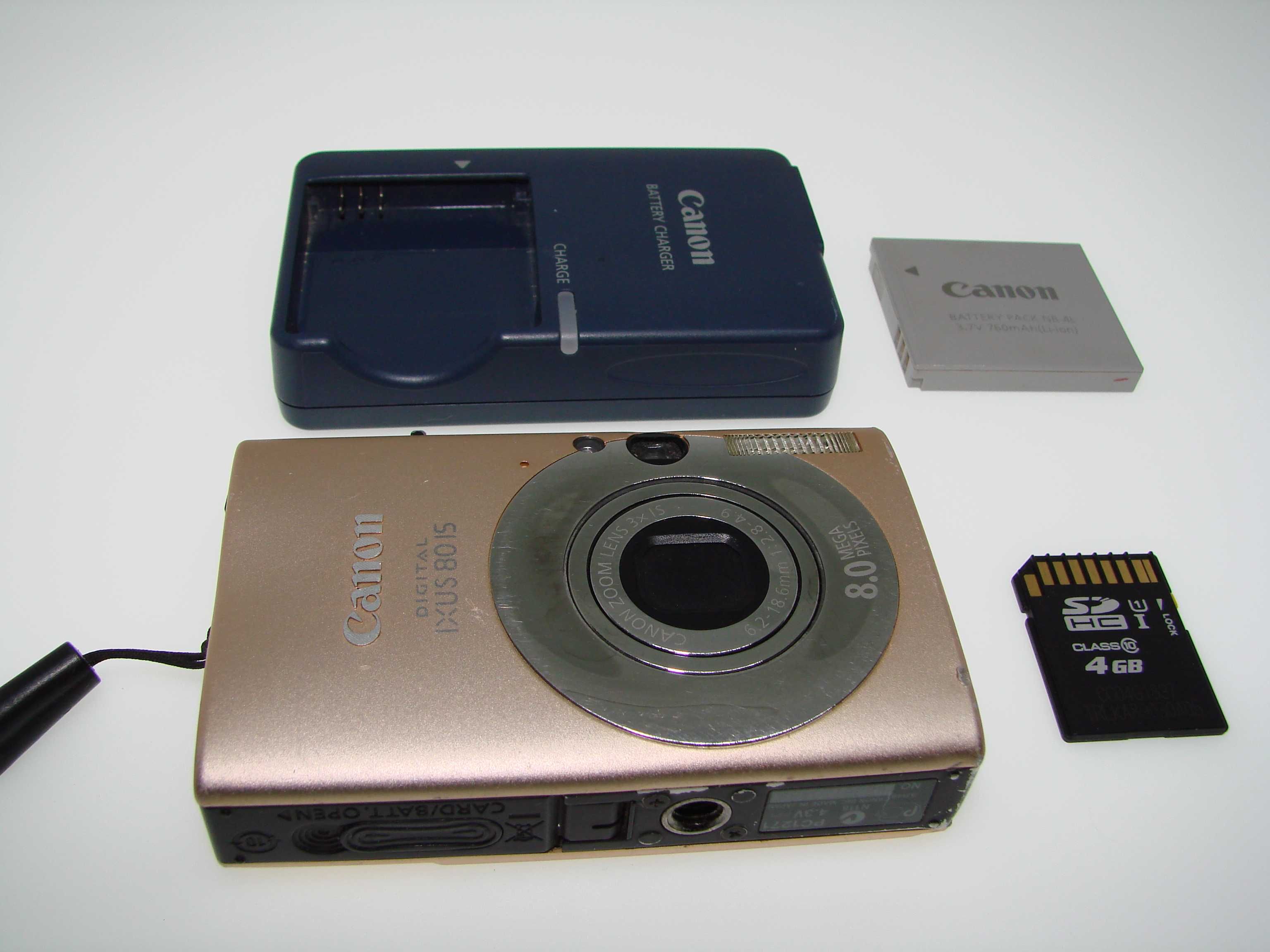Canon Digital IXUS 80 IS - компактен фотоапарат японско Качество!