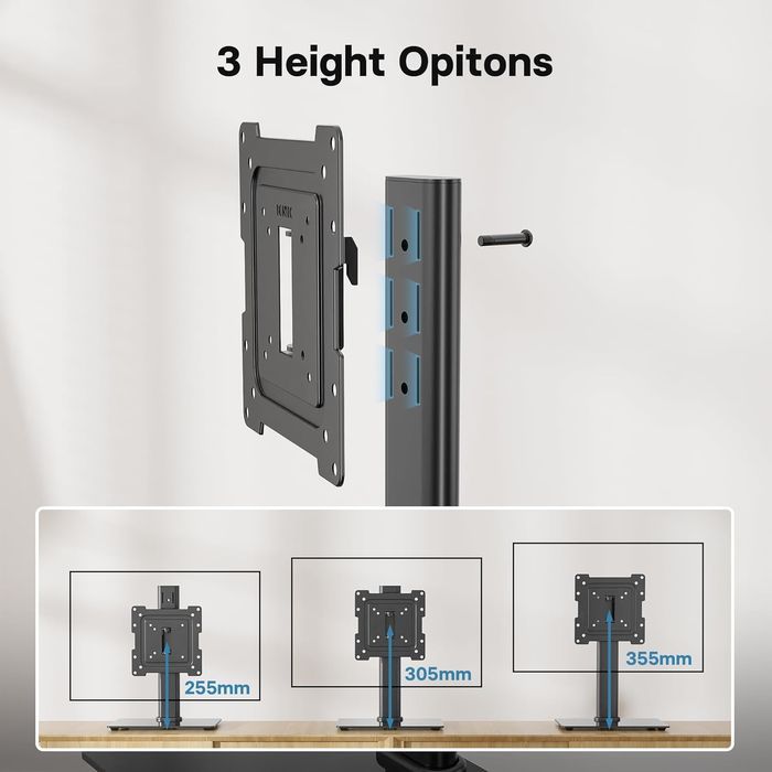 Stand TV universal pentru ecrane de 43-109 cm, reglabil, Negociabil