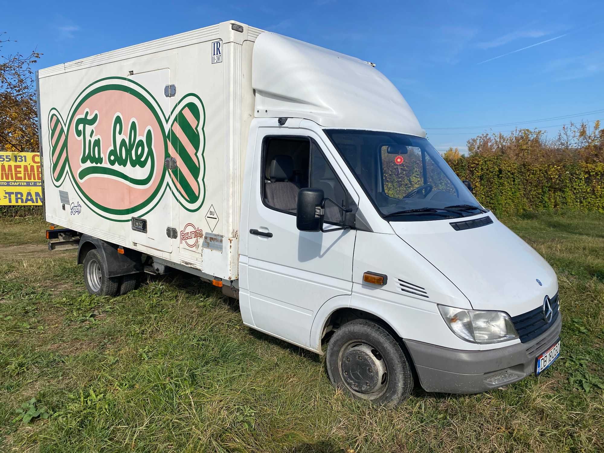 Inchiriez duba RENT A VAN Sprinter PRELATA IZOTERMA 3,5 t Fara Sofer