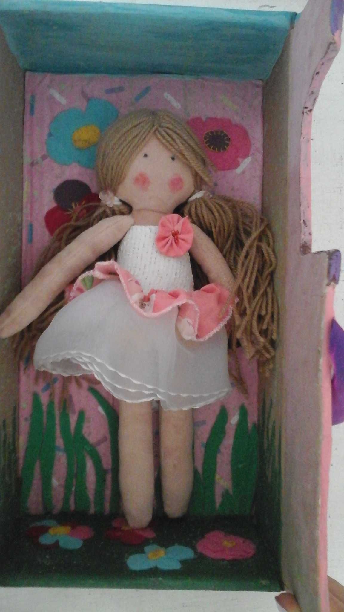 Кукла Феечка в Цветочном доме