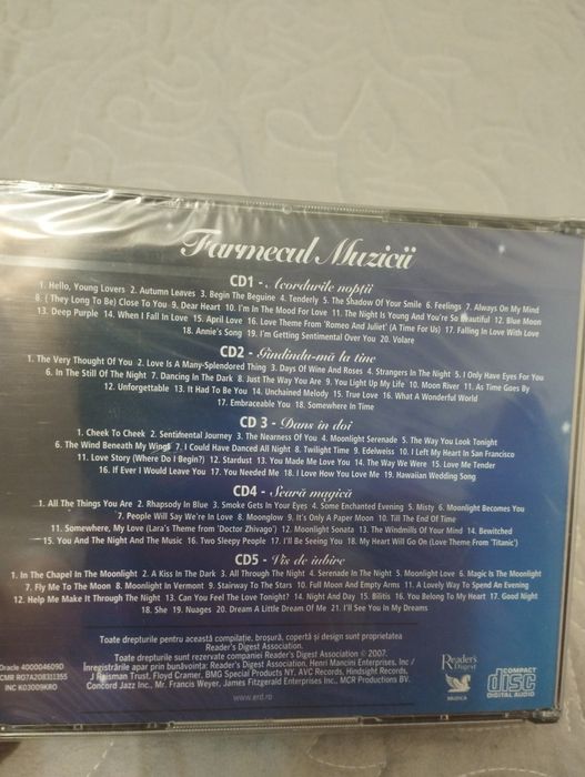 Gheorghe Zamfir set 3  CD uri, in tipla