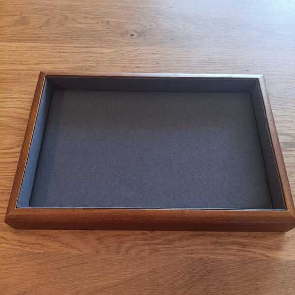 НОВА! Дървена кутия за бижута, 25x17 см, подплатена