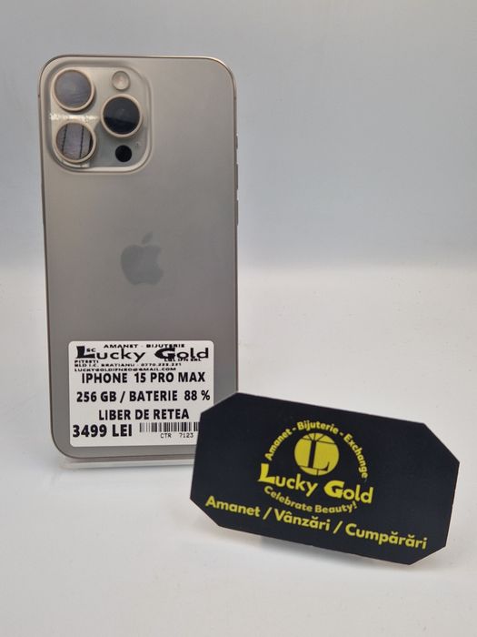 Iphone 15 Pro Max 256 GB cod 7123
