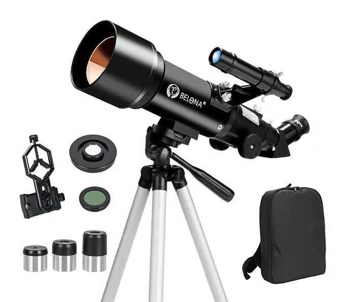 70 -миллиметровый астрономический телескоп для детей - увеличение 100x