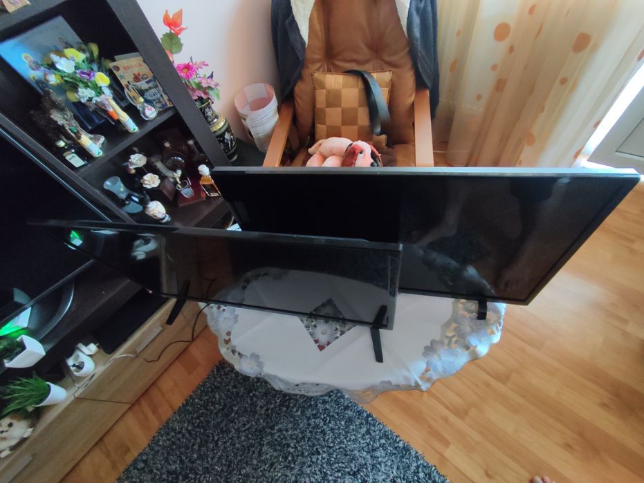 2Tv  led Grunding și Vortex diagonala 81cm.