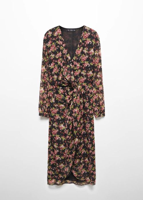 Платье шифон Mango