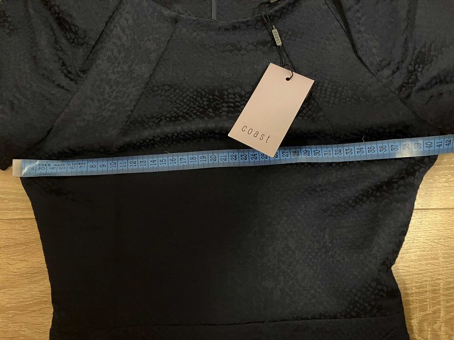 Rochie eleganta mulata bleumarin Coast XS UK6