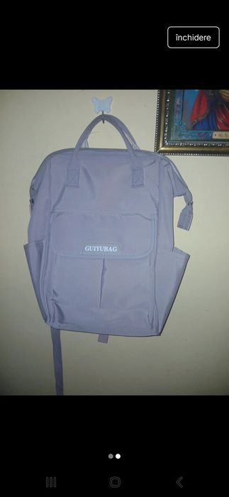 Rucsac mov încăpător