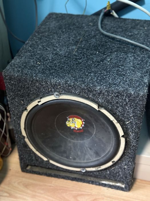 Statie jvc, boxa si tub de bas