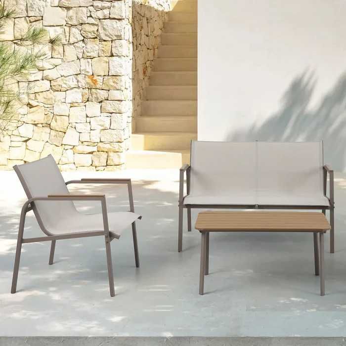 Set mobilier terasa/gradina 2 fotolii canapea și masa LIVRARE GRATUITA