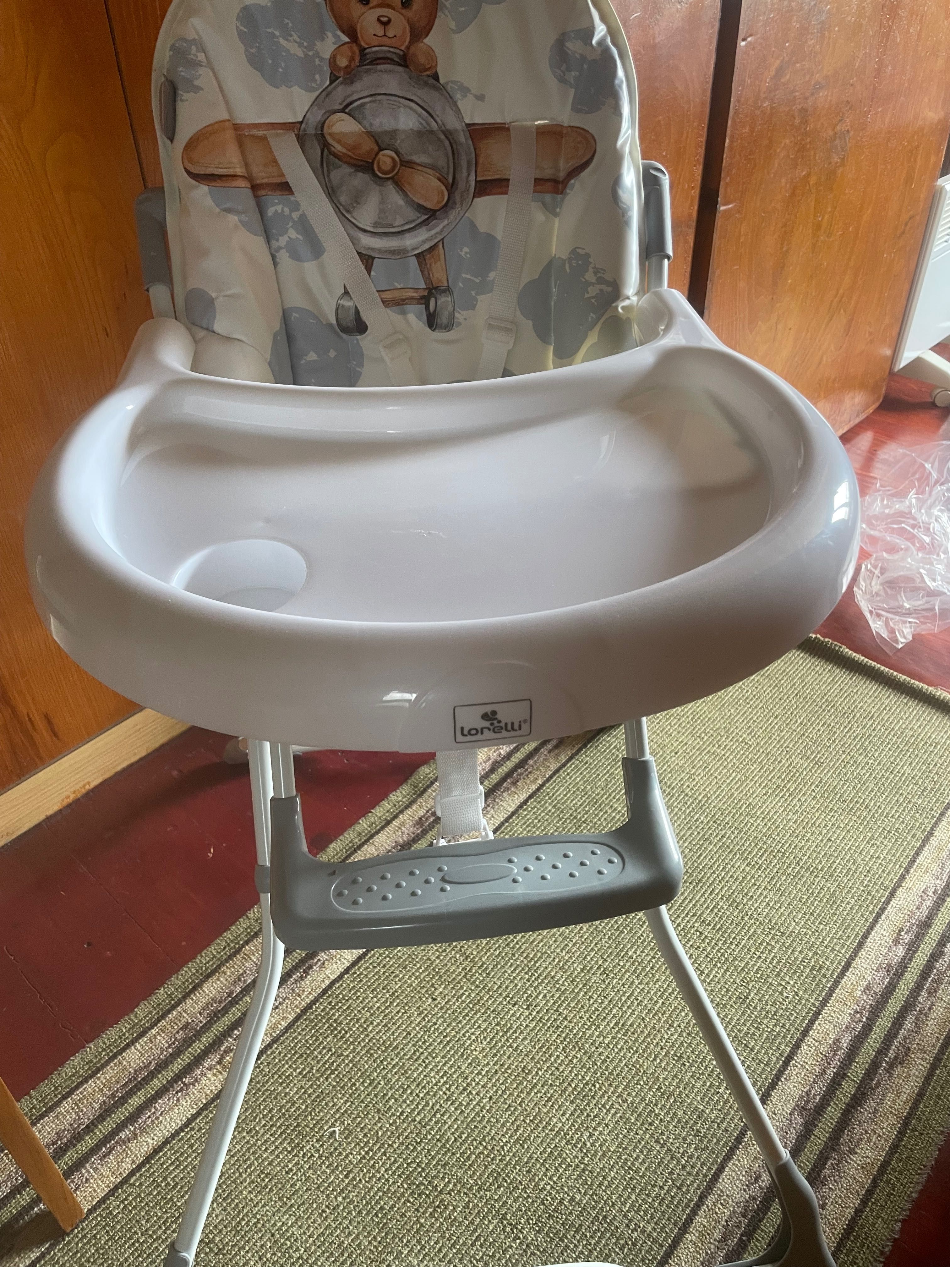 LORELLI Classic Детско Столче за хранене MARCEL BABY BLUE PILOT