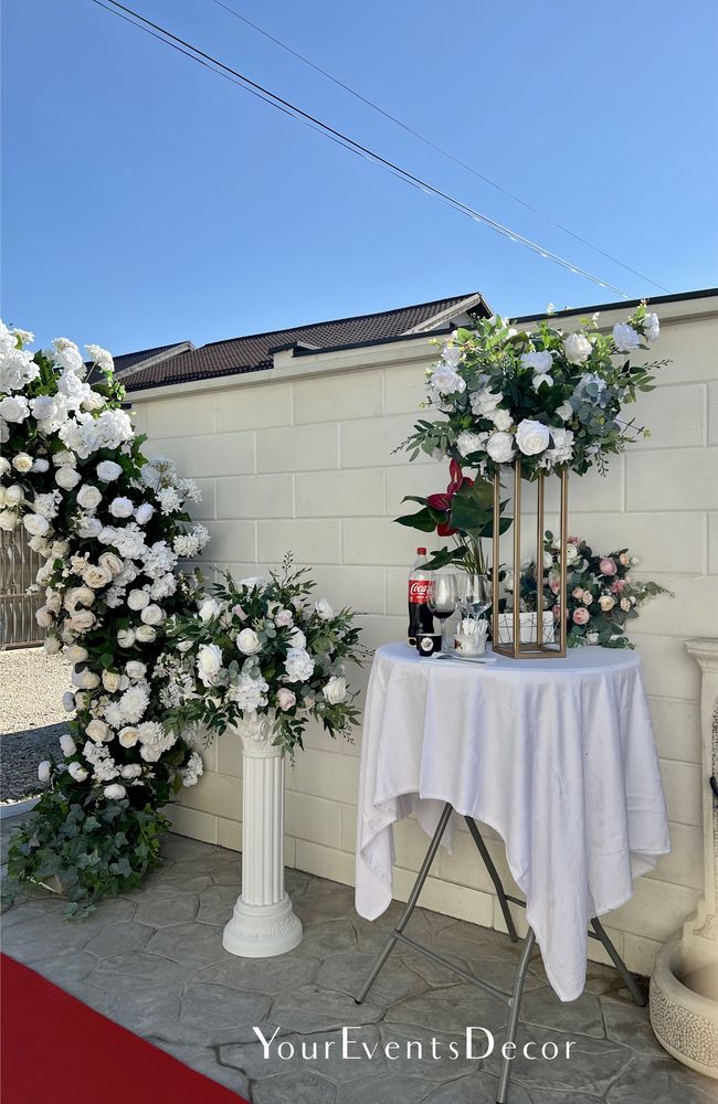 Decor si aranjamente florale nunta/ botez /evenimente cununii