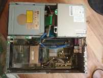 Calculator  HP Compaq SFF mid‑2000s cu monitor si tastatura