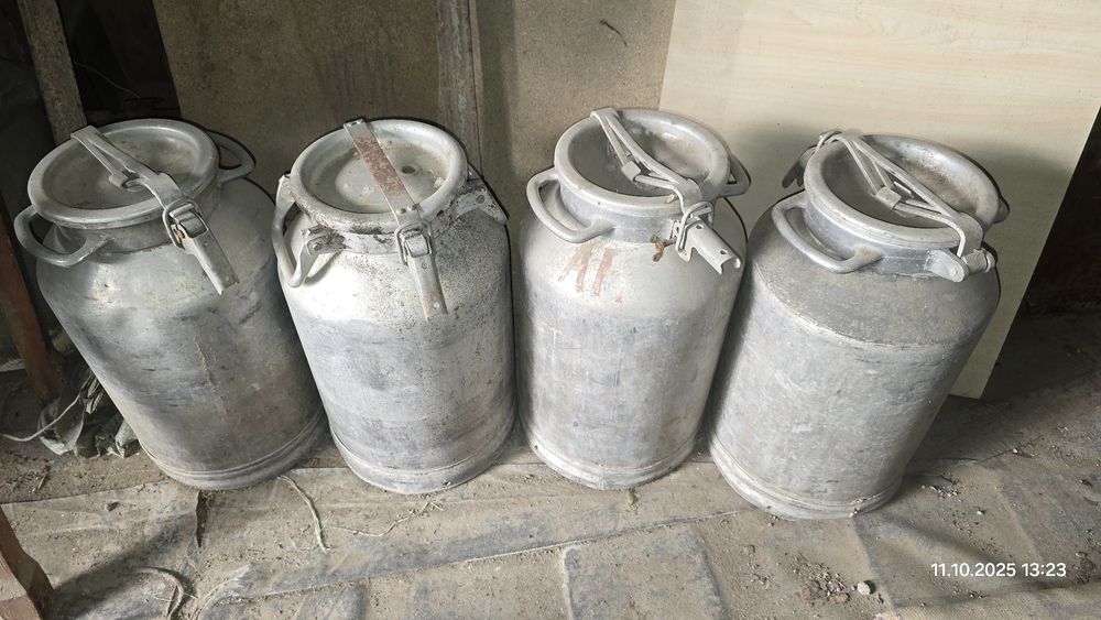 Фляги алюминиевые 25 л.