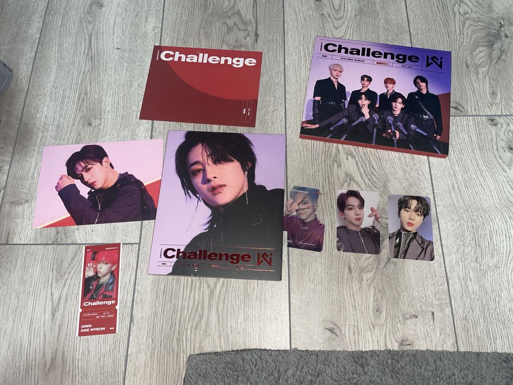Album kpop WEi, identity: CHALLENGE (2nd mini album) ALL version